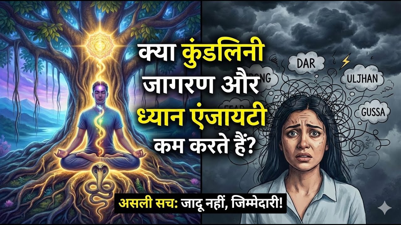 क्या कुंडलिनी या ध्यान एंजायटी मिटा सकता है