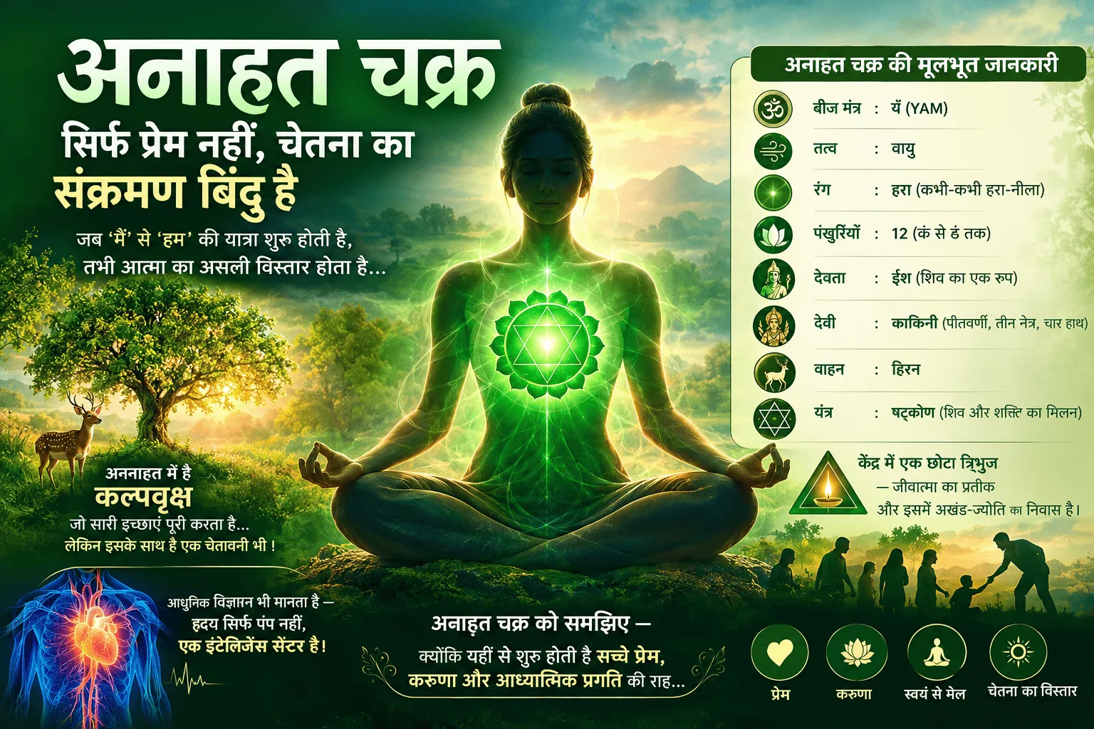 अनाहत चक्र क्या है? — नाम में ही रहस्य है