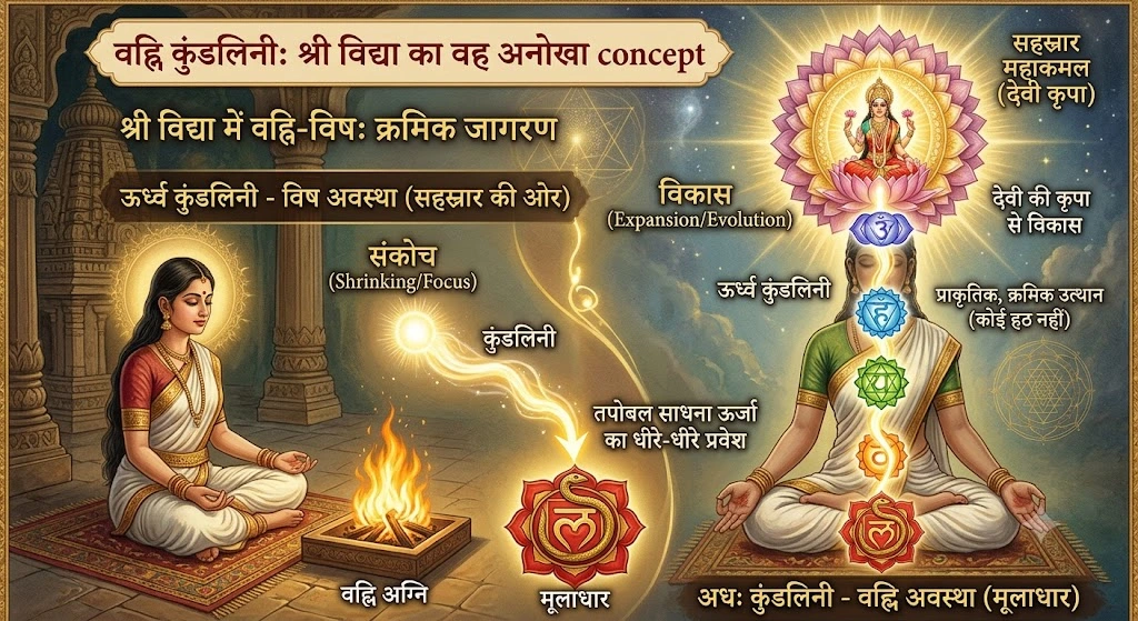 वह्नि कुंडलिनी श्री विद्या का वह अनोखा concept जो कहीं नहीं मिलता